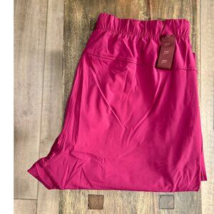 Fabletics Mens “The One Jogger” Pants (NeonPink, Polyester, Size M)